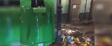 Denuncian que hay cucarachas por la Rambla y mucha basura amontonada en la Explanada de Alicante