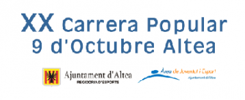 XX CARRERA POPULAR 9 D’OCTUBRE EN ALTEA