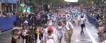 Cabalgata del Ninot de las Hogueras de Alicante 2018