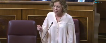La Diputada de Cs Marta Martín denuncia en el Congreso la política educativa de chantaje del Conseller Marzá
