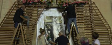 Ofrenda de Flores al Cristo de la Paz de Sant Joan d’Alacant