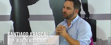 Este lunes 26 de junio, a las 21:30, el líder de Vox, Santiago Abascal, participa en el programa Blog de Actualidad