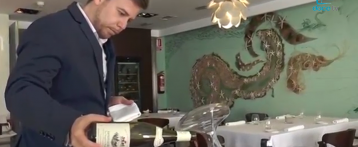 Tomás Moreno, del Restaurante Els Vents, el mejor sumiller de la provincia Alicante