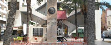 Retiran el monolito de José Antonio Primo de Rivera en Crevillent