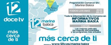 Programación para la Marina Baixa de esta semana.