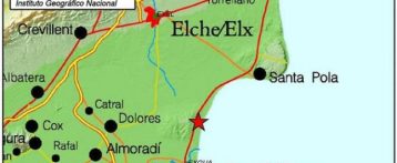 Registrado un seísmo de 2,4 con epicentro al noreste de Guardamar del Segura